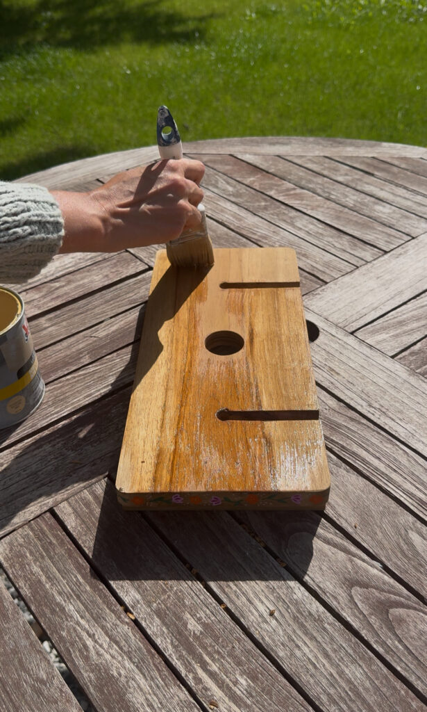 DIY planche apéro en bois