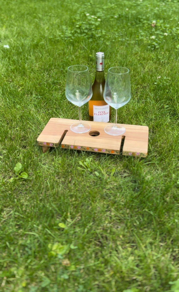 DIY planche apéro en bois