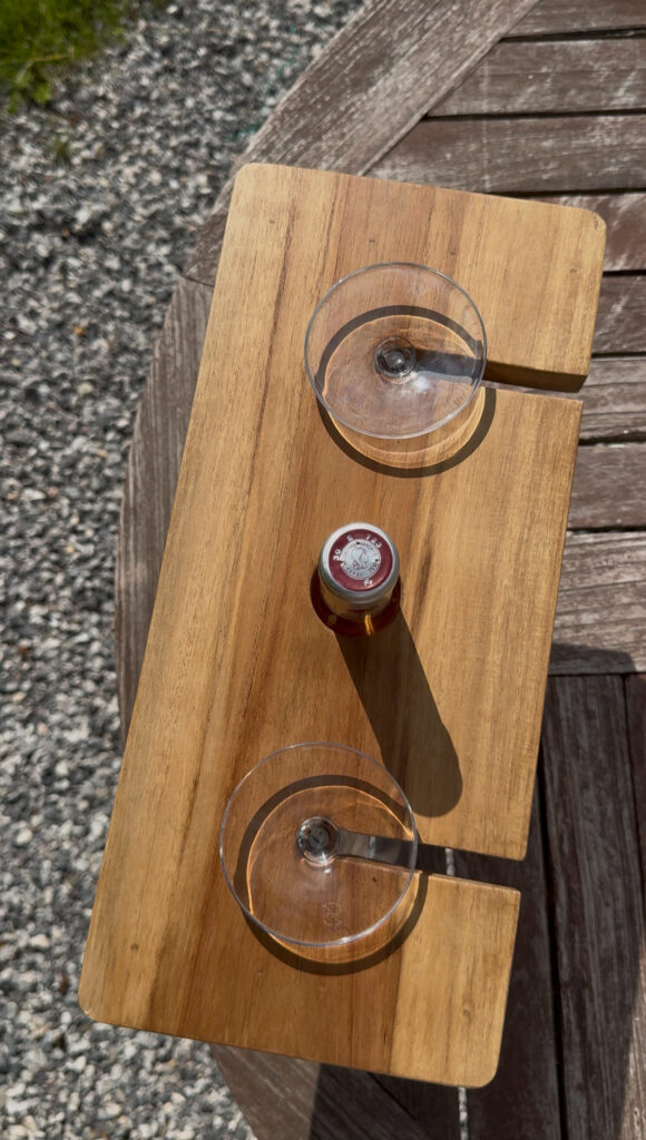 DIY planche apéro en bois