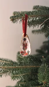 Boule de Noël huitre